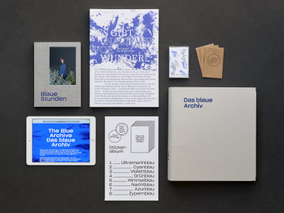 Die blaue Bibliothek