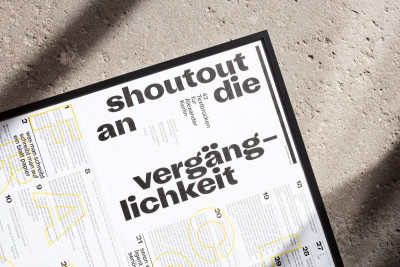 Shoutout an die Vergänglichkeit